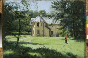 The Daye House, Wilton Park, Rex Whistler c.1942, With kind permission of Salisbury Museum ©